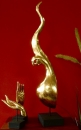 Chofa - Himmelsquaste, gold, H: 88 cm